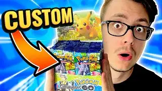 CUSTOM Pok&eacute;mon GO BOOSTER *DISPLAY*! 🔥😱