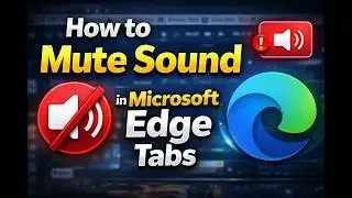 How to Mute Sound in Microsoft Edge Tabs | GearUpWindows Tutorial