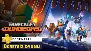 PS PLUS &Uuml;CRETSİZ OYUNU | MINECRAFT DUNGEONS T&Uuml;RK&Ccedil;E İLK BAKIŞ, PS PLUS ESSENTIAL MART 2023, MINECRAFT