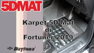 Karpet 5D Daytona di Fortuner 2019