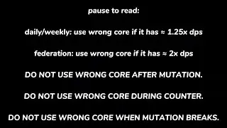 Pre-Mutation Wrong Core Explanation | LifeAfter
