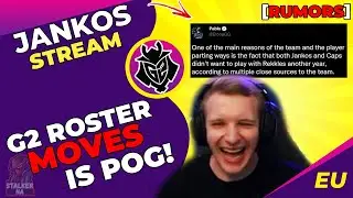 G2 Jankos Reacts To New G2 Rekkles Rumors | G2 Roster Moves Is POG!