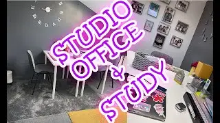 Studio / office Transformation -  Organising study room - The Khan Family -  Pakistani Family in UK