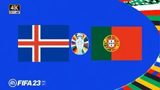 FIFA 23 | Iceland vs Portugal | Qualyfying Euro 2023 | PS5 &trade; [4K60fps]