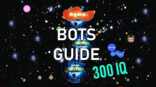 *300 IQ* Everything you need to know about Agma.io Bots!