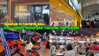 MAKAN AYAM GORENG NUSANTARA SURABAYA, LANJUT ANAK MAIN TIMEZONE | PAKUWON MALL