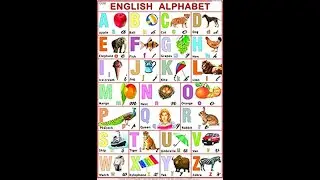 Alphabet reading practice by kid