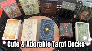 CUTE TAROT DECKS IN MY COLLECTION 😍💜