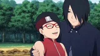 Sasuke Sakura training Sarada✨