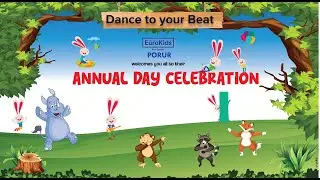 🎉 EuroKids Porur Annual Day 2025 | Part 1 | Krishna Gana Sabha 🎉