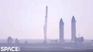 Seeing Double Starships! SpaceX's SN10 joins SN9 in rollout time-lapse