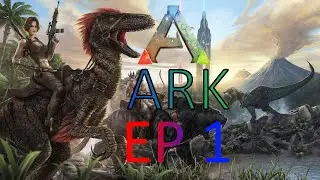 ARK Survival Evolved Making a DoDo Pen!! Ep 1
