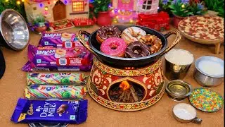 Miniature Jimjam Biscuit Chocolate Donuts ll Chocolate Donuts ll U.P. Mini Kitchen 