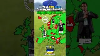 🇪🇺 Is your European country mentioned in Grand Theft Auto? #europe #map #mapping #geography