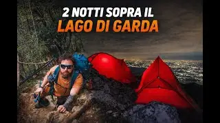 2 notti in tenda sopra il Lago di Garda | Trekking, cascate e vista panoramica