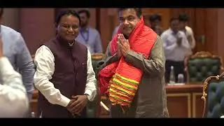 📍Bharat Mandapam, New Delhi | Odisha NH 🛣 Review Meeting | Nitin Gadkari | Mohan Charan Majhi