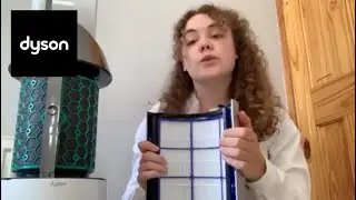 Как заменить фильтр в очистителе воздуха Dyson?