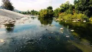 LA River Drone Flight