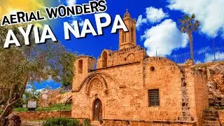 Ayia Napa Unveiled: Aerial 4K Drone Footage Tour | Coastal Paradise & Vibrant Nightlife