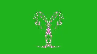 Particles Merging & Forming Shapes | Free VFX Effect | Green Screen Library