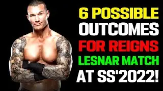 6 Possible Outcomes Of Roman Reigns Vs Brock Lesnar At WWE SummerSlam 2022