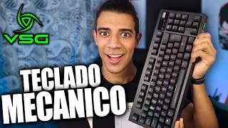 EL MEJOR TECLADO MECANICO TKL | Review VSG QUASAR | Teclado Gamer 2021 | Vanegas