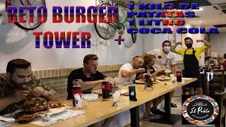 RETO BURGER TOWER + 3 KILOS DE PESO Y (7000 KCAL)💥😱