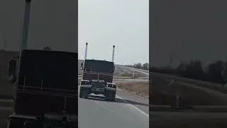 A Kenworth bobtailing through Iowa #truck #trucking #kenworth