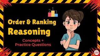 Order and Ranking Trick 🔥 | Left&ndash;Right Position Easy Formula | Reasoning Questions
