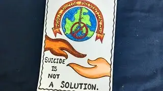Poster on World Suicide Prevention Day(10 Sep)/Drawing on World Suicide Prevention Day/Poster
