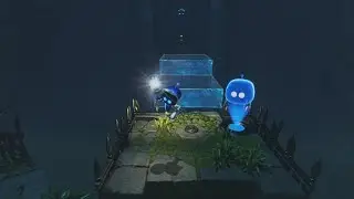 Astro bot out of bounds in light bulb limbo