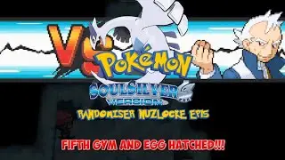 EGG HATCHED AND FIFTH GYM LEADER!!! Pokemon Soul Silver Randomised Nuzlocke Ep 15