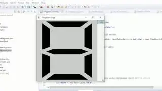 Sieben Segment Demonstration #JavaFx