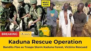 Breaking: Nigerian Troops Rescue 8 Kidnap Victims from Kaduna Forest Hideout
