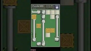 Pushing Machine (Genius) Level Puzzle 699 - Perfect Solution