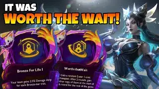 Tiny Team Syndra line also is Bronze for life!!