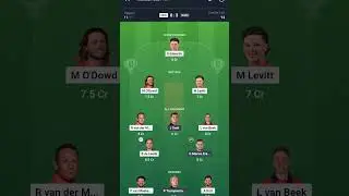 NED vs NAM Dream11 Prediction| NED vs NAM Today Match Prediction| T20 World Cup Match 10