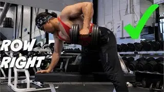 STOP Doing Dumbbell Rows (With STRICT Form)