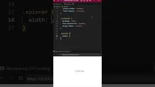 🎨 Create a Mesmerizing CSS Loading Spinner with Animated Text – Perfect for Beginners! 🎨