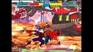 Ryu(SF) & Spiderman vs Kage(SF) & Spider-Carnage