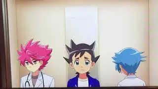 イナズマイレブンオリオンの刻印39話（腹抑えながら頭痛と言う明日人）