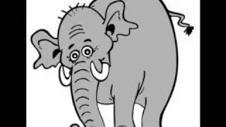 erwin vaan 't merretkoer - D'n olifant(mit teks)