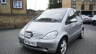 2000 MERCEDES-BENZ A160 AVANTGARDE W168 ВИДЕО