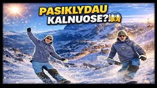 🎿 Nuotykiai Avoriaz kalnuose! 🏔️