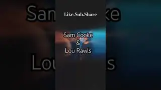 #samcooke #lourawls #classicsoul #soul #legends #tribute #music 2 legends 1 song #oldies