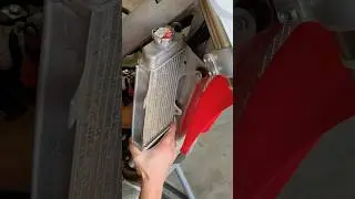 You can fix your dirt bike radiators yourself #motocrossbike #dirtbikefix #moto #motorcycle