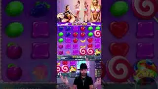 ROSHTEIN Win 100x ball on Sweet Bonanza #Shorts