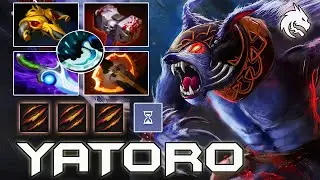 Yatoro UNSTOPPABLE Ursa &ndash; БОГООБРАЗНЫЙ керри с нулевой смертностью | Профессиональный геймплей ке...