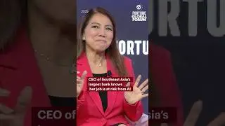 CEO of Southeast Asia&rsquo;s largest bank knows her job is at risk from AI #AI