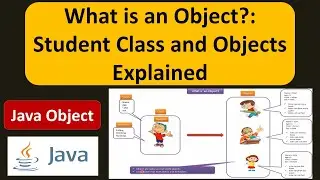 What is an Object?: Student Class and Objects Explained | Java Object | Java Tutorial